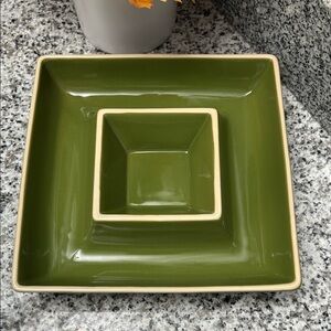 At Home Urban Entertainer Square Server in Sweet Pea